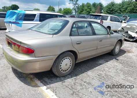 2000 Buick Century Custom из США, поврежденный, VIN 2G4WS52J4Y1322935